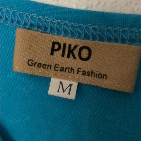 Blue Long Sleeve Piko - Picture 2 of 2